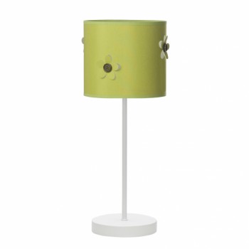 Distribuidor - Lâmpadas Diversas | Sobre Mesas Infantil | SOBREMESA BOTON VERDE 1XE14 38X16D Ref: 068971006